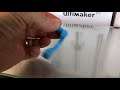 Spinning reel crank arm two part print-in-place