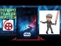 Star Wars The Rise of Skywalker D23 EXPO Trailer Reaction