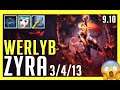 Werlyb - Zyra vs. Pyke Support - Patch 9.10 EUW Ranked | RARE
