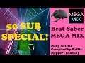 50 Subscriber Special! | Beat Saber MEGA MIX | Expert+ | Beat Saber Oculus Quest Custom Songs