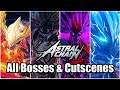 Astral Chain (2019) All Bosses & All Cutscenes Full Movie | Nintendo Switch Gameplay