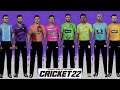 Cricket 22 ALL Official Licensed Big Bash League Kits, Player Faces, Ratings & Bats [4K]
