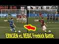 FIFA 21: Kranke Freistöße in ERIKSEN vs. REBIC Freekick Challenge vs. Bruder! - Ultimate Team