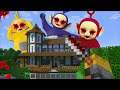 FIGHT Against THE EVIL TELETUBBIES ! SAVE Your HOUSE !! Minecraft Mods