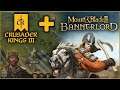 Les batailles de BANNERLORD dans CRUSADER KINGS 3 - MOD Crusader Blade