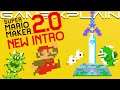 Mario x Zelda in New Super Mario Maker 2 Opening Cutscene (+ Pokey & Spike!)
