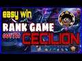 MOBILE LEGENDS | CECILION OP GAME PLAY | HOW TO WIN RANK GAME WITH CECILION