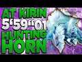 Monster Hunter World - AT Kirin Hunting Horn Speedrun 5'59''01 - MHW