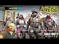 *NEW* Battle Royale Warfare COD MOBILE - 4 Vs 150 Squad GamePlay Tamil | Tricks&Tips