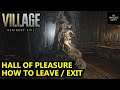 Resident Evil Village Hall of Pleasure - How to escape after Armory boss fight