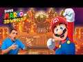 Super Mario en el CASTILLO DE FUEGO. Super Mario 3d World EN VIVO