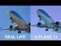 X-Plane 11 vs Real Life