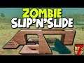7 Days to Die: ZOMBIE SLIP'N'SLIDE EASY HORDE BASE! | 7 Days to Die Alpha 18 Gameplay