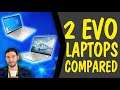 A closer look at 2 Intel EVO Laptops
