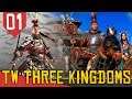 A FACÇÃO DO LU BU! - Total War Três Reinos Lu Bu #01 [Série Gameplay Português PT-BR]