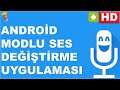 ANDROİD SES DEĞİŞTİRİCİ SES EFEKT VERİCİ PREMİUM MOD