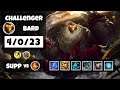 Bard Challenger Gameplay S11 Replay 11.18 Support (4/0/23) - BR