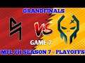 BLACKLIST VS EXECRATION [GAME 7] GRAND FINALS | MPL PH SEASON 7 - PLAYOFFS DAY 5