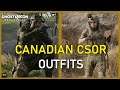 Canadian Special Operations Regiment (CSOR) Outfit Guide / Showcase | Ghost Recon Breakpoint