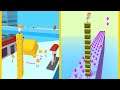 Cube Surfer : All Levels Gameplay - New Update Android, iOS