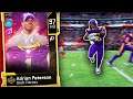 DRAFT HERO ADRIAN PETERSON CAN DO IT ALL- Madden 20 Ultimate Team