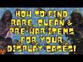 ☢️ ☢️ FALLOUT 76 HOW TO FIND RARE, CLEAN & PRE WAR ITEMS FOR YOUR DISPLAY CASES