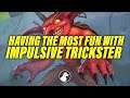 Having The Most Fun with Impulsive Trickster | Dogdog Hearthstone Battlegrounds