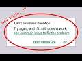 How To Fix Can't Download Pool Ace App Error On Google Play Store Problem Solved