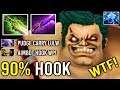 MARVELOUS 90% Invisible Hook Pro Pudge Carry Counter Void Epic Hook Max Range 7.22 Dota 2