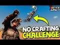NO CRAFTING CHALLENGE 2 (Day 24) - PIPE BOMBS! | 7 Days to Die (2019 Alpha 17.4)