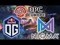 OG vs NIGMA - DREAMLEAGUE S14 EUROPE DPC 2021 DOTA 2