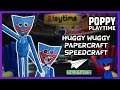 Poppy Playtime | Huggy Wuggy Papercraft Speedcraft