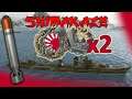 Shima 2x Dobule strike - Kraken WOWS
