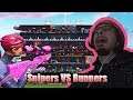 Snipers VS Runners | დათუნასთან ერთად - Fortnite