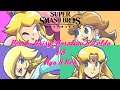 SSBU - Peach (me), Daisy, Rosalina & Luma and Zelda vs Ryu and Ken (Stamina)