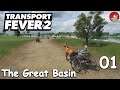 The Great Basin - new map - Transport Fever 2 2020 (TPF2) Gameplay - Ep 01