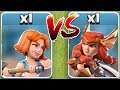 Valkyrie vs. Valkyrie Queen!! "Clash Of Clans" Death match!!