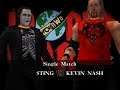 WCW Feel The BANG v1.1 Matches - Sting vs Kevin Nash