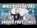 WHICH OPERATORS SHOULD YOU E2 FIRST?! REVIEWING THE E2 PRIORITY OPERATOR GAMEPRESS LIST! Arknights