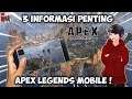 3 Informasi Penting Apex Legends Mobile ! | Apex Legends (Mobile) | Wibu Asal Main