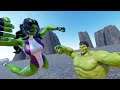 Hulk vs She-Hulk