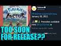 Is January 2022 TOO SOON For Pokémon Legends: Arceus To Be Released?!