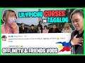 Lilypichu Curses in Tagalog l Filipino Lessons with Offline TV during the Arcane Premiere ft Razzie