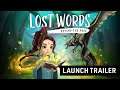 Lost Words: Beyond the Page - Trailer Oficial, Jogo Vídeo