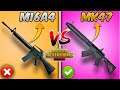 M16A4 vs MK47 (PUBG MOBILE) Weapon Comparison (Guide/Tutorial) Handcam Tips and Tricks
