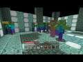 Minecraft 10 zombies vs iron golem! 10v1