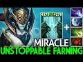 MIRACLE [Naga Siren] Unstoppable Carry Insane Speed Farming 7.26 Dota 2