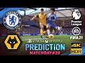 🔥 PS5 ft. 4K60FPS | CHELSEA vs WOLVES | FIFA 21 Predicts: Premier League ● Matchday 20