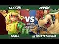 Push the Limit 12 - Takkun (Min Min) Vs. Zyvon (Bowser) SSBU Ultimate Tournament