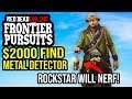 Red Dead Online : Metal Detector is AWESOME! Making $2000 A Day Collector Role